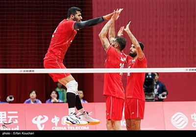 بازی‌های آسیایی هانگژو - والیبال ایران و تایلند