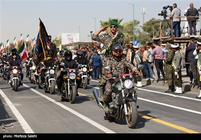 مراسم رژه نیروهای مسلح جمهوری اسلامی ایران- اصفهان