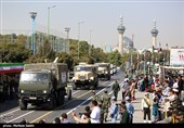 مراسم رژه نیروهای مسلح جمهوری اسلامی ایران- اصفهان