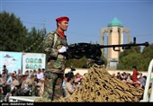 مراسم رژه نیروهای مسلح جمهوری اسلامی ایران-همدان