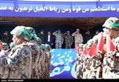 مراسم رژه نیروهای مسلح جمهوری اسلامی ایران-مشهد