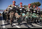 مراسم رژه نیروهای مسلح جمهوری اسلامی ایران-کرمانشاه