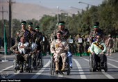 مراسم رژه نیروهای مسلح جمهوری اسلامی ایران-کرمانشاه