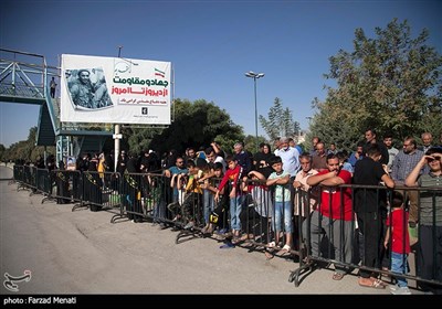 مراسم رژه نیروهای مسلح جمهوری اسلامی ایران-کرمانشاه