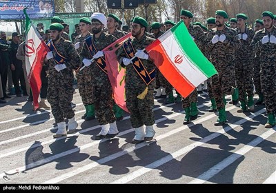 مراسم رژه نیروهای مسلح جمهوری اسلامی ایران-اهواز