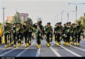 مراسم رژه نیروهای مسلح جمهوری اسلامی ایران-تبریز