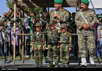 مراسم رژه نیروهای مسلح جمهوری اسلامی ایران-تبریز