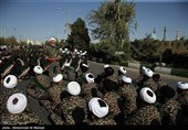 مراسم رژه نیروهای مسلح جمهوری اسلامی ایران- قم