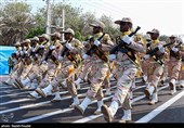 مراسم رژه نیروهای مسلح جمهوری اسلامی ایران- بندر عباس