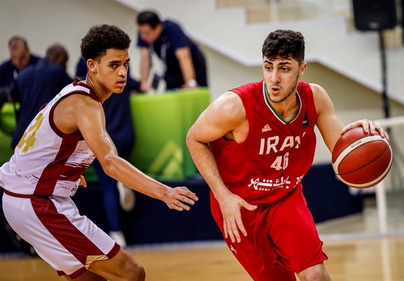 بسکتبال زیر 16 سال آسیا| پیروزی قاطع ایران مقابل قطر
