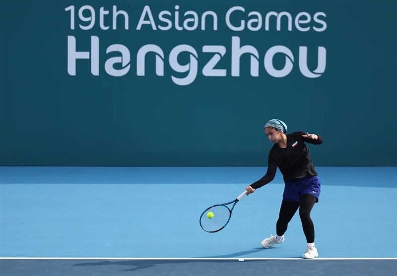 بیماری؛ دلیل حذف تنها بانوی ملی‌پوش تنیس در بازی‌های آسیایی