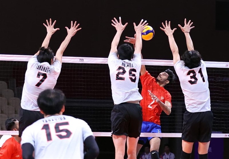 بازی‌های آسیایی هانگژو| تیم ملی والیبال ژاپن به نیمه‌ نهایی رسید