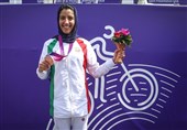 Cyclist Partoazar Wins Iran’s First Medal in History of Asian Games