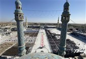 آیین "عهد سربازی نیروهای مسلح" در مسجد جمکران آغاز شد
