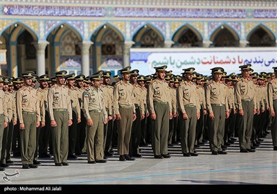 آیین مشترک عهد سربازی نیروهای مسلح جمهوری اسلامی ایران