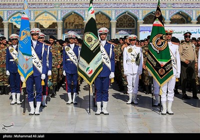 آیین مشترک عهد سربازی نیروهای مسلح جمهوری اسلامی ایران