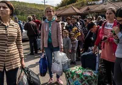  تحولات قفقاز| بیش از ۵ هزار ارمنی از قره‌باغ تخلیه شدند 