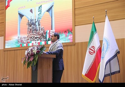 سخنرانی محمد مقیمی رئیس دانشگاه تهران در مراسم گردهمایی ایثارگران دانشگاه تهران 