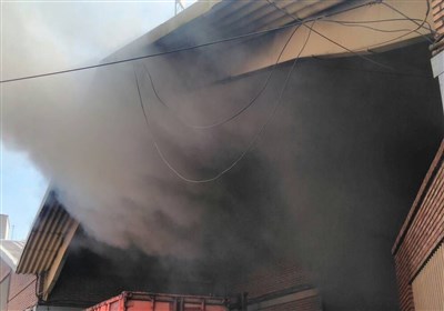 تکذیب آتش‌سوزی در بازار ‌همدان/ انبار کفش‌فروشی خیابان اکباتان آتش گرفت