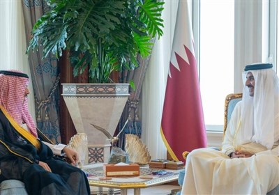  دیدار وزیر خارجه سعودی با امیر قطر در دوحه 