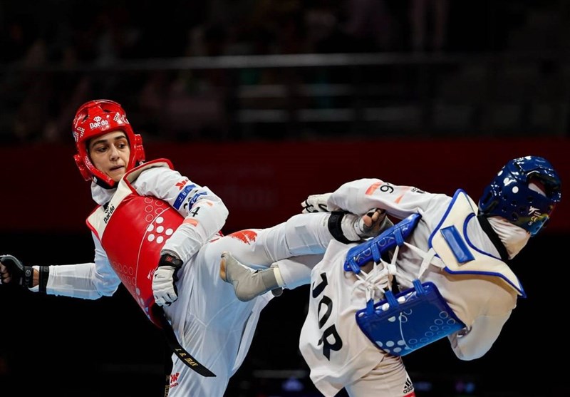 بازی‌های کشورهای اسلامی| میرحسینی با شکست قطر به نیمه نهایی تکواندو راه یافت