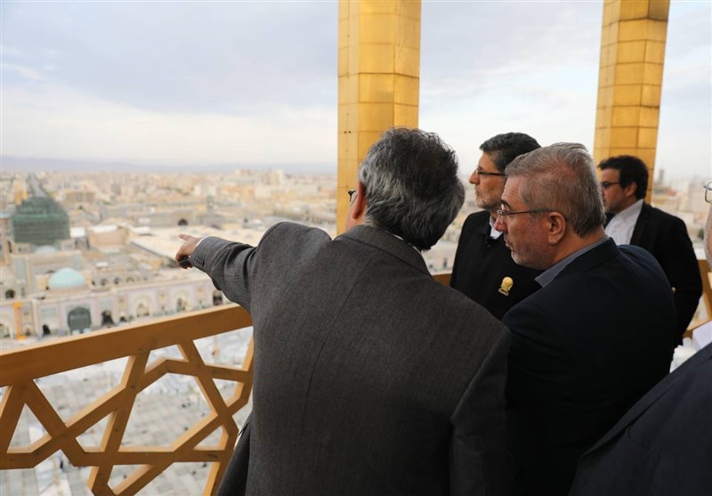 وعده معاون رئیس‌ جمهور برای پیش‌بینی اعتبارات توسعه زیرساخت‌های حرم مطهر رضوی