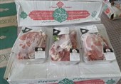 توزیع 1200 بسته گوشت در طرح قربانی ماه ربیع در خراسان رضوی