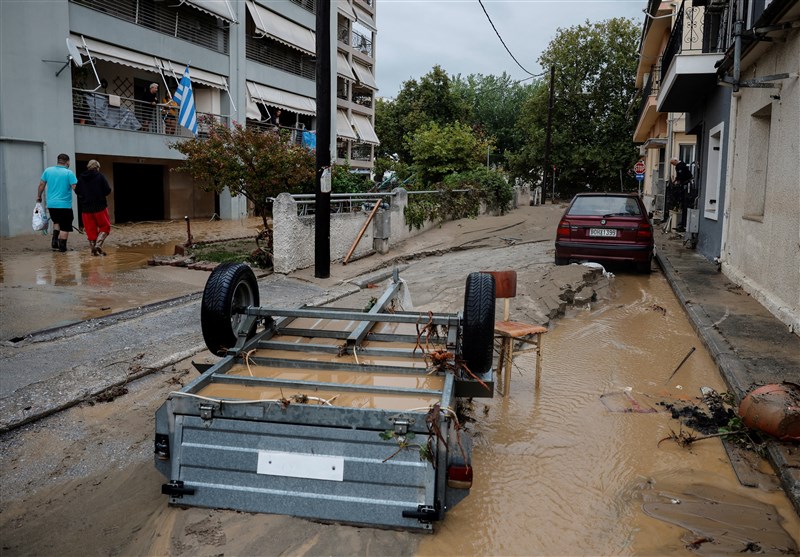 سیل و طوفان در یونان مجددا فاجعه به بار آورد