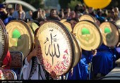 اجتماع ذاکران نبوی در سنندج- عکس استانها تسنیم