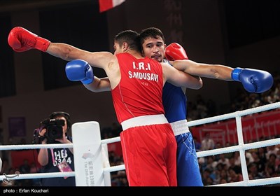 Asian Games Boxing Competitions Held in Hangzhou