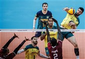 والیبال انتخابی المپیک| بازی‌های گروه ایران با پیروزی برزیل شروع شد