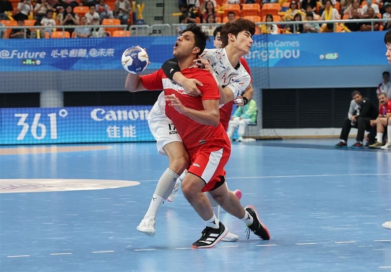 Iran Handball Loses to S. Korea in 2022 Asian Games