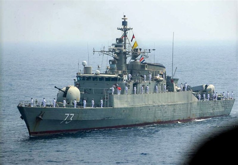 Record Number of Missiles Mounted on Iranian Destroyer