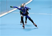 اسکیت قهرمانی آسیا| نخستین مدال تاریخ دختران ایران در ماده 100 متر