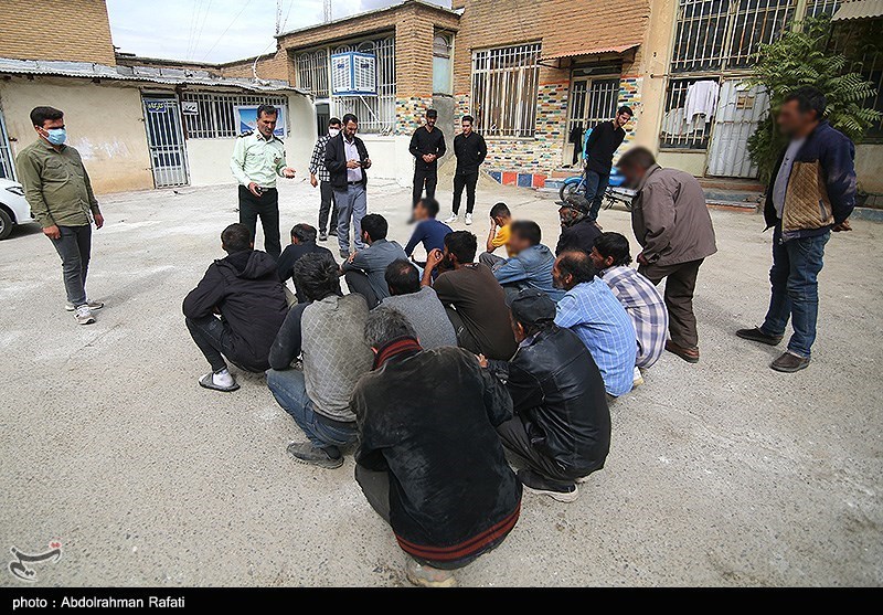 اجرای طرح ساماندهی معتادان متجاهر در بوستان‌های جنوب تهران