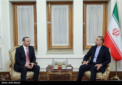 دیدار دبیر شورای امنیت ملی ارمنستان با امیرعبداللهیان