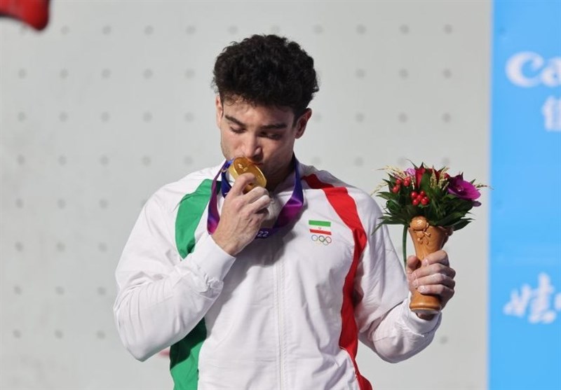 Climber Alipour Takes Iran’s Sixth Gold in 2022 Asian Games