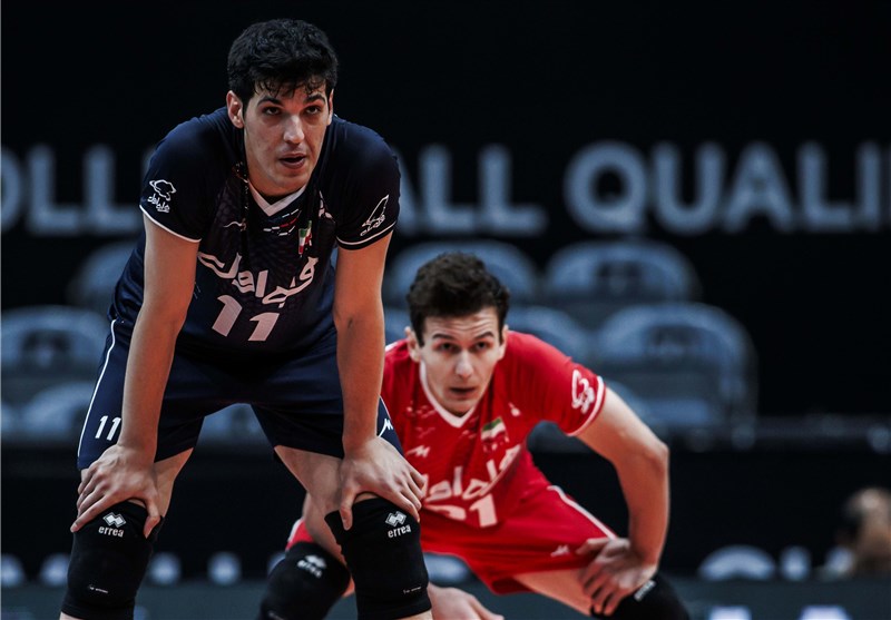 والیبال انتخابی المپیک| کاظمی؛ امتیازآورترین بازیکن ایران در دیدار برابر چک