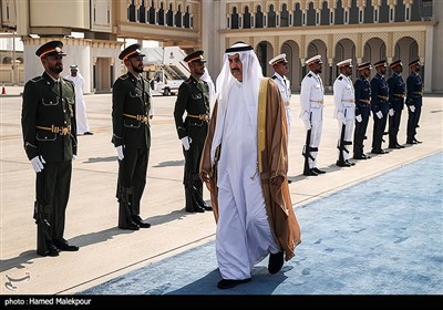 استقبال رسمی رئیس مجلس ملی امارات متحده عربی از محمدباقر قالیباف رئیس مجلس شورای اسلامی