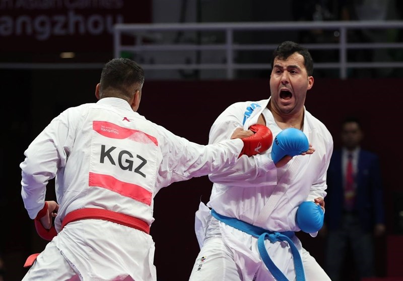 Iran’s Karate Athlete Ganjzadeh Claims Gold: 2022 Hangzhou