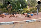 انتقال اسرا و غنایم نظامیان رژیم اسرائیل به نوار غزه در عملیات «طوفان الاقصی» مقاومت