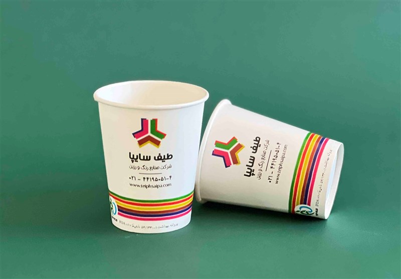 استفاده از لیوان کاغذی برای تبلیغات در نمایشگاه‌های بین‌المللی