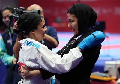  بهمنیار: هدفم کسب مدال طلا بود/ زنگنه: دختران کاراته‌کا بهتر از این هستند 