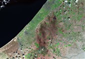 تصاویر ماهواره‌ای از موشک‌باران سنگین تل‌آویو و سدیروت توسط مقاومت فلسطین