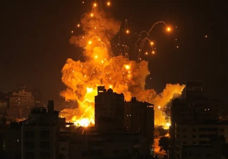 Israeli Army Drops Tons of Explosives on Gaza Strip