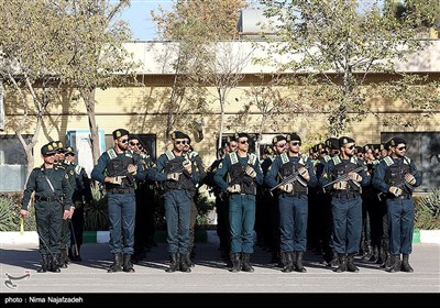 صبحگاه یگان ویژه در مشهد