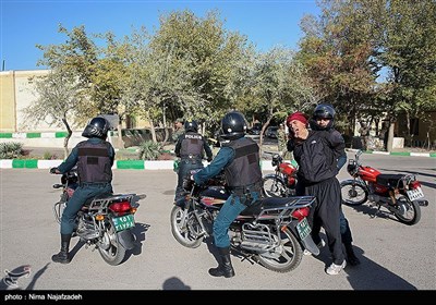 صبحگاه یگان ویژه در مشهد