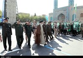Leader Attends Graduation Ceremony of Iranian Cadets