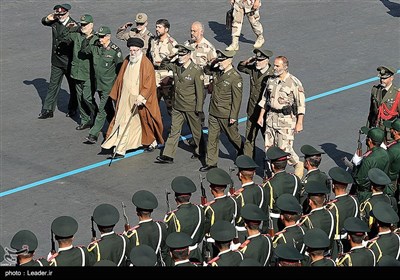 Leader Attends Graduation Ceremony of Iranian Cadets