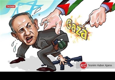 Gazze&#39;den Netanyahu&#39;ya g&#246;zdağı